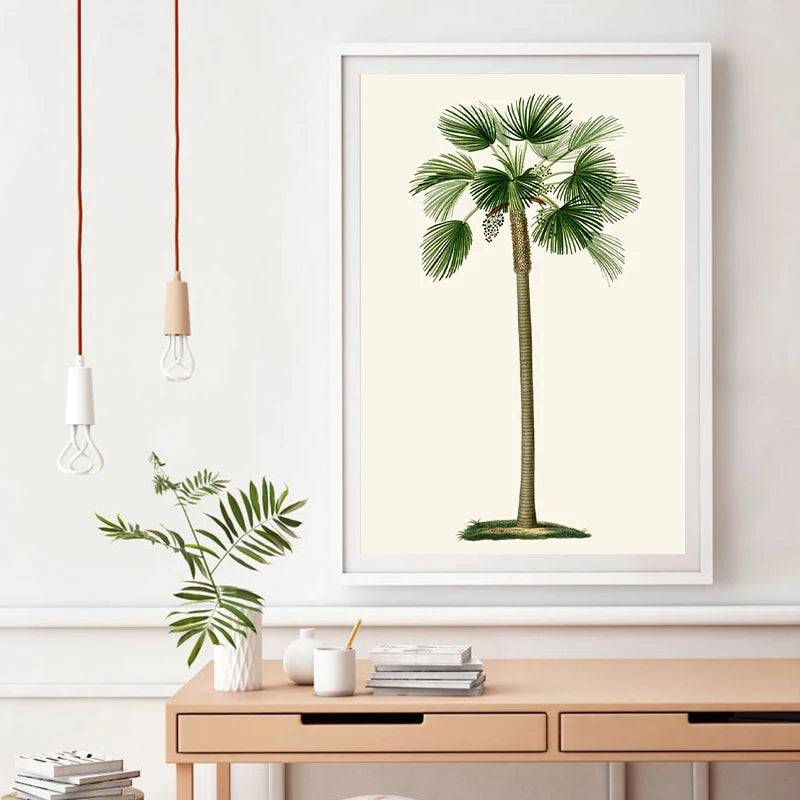 Poster Tropical Palm Déco-exotique.fr