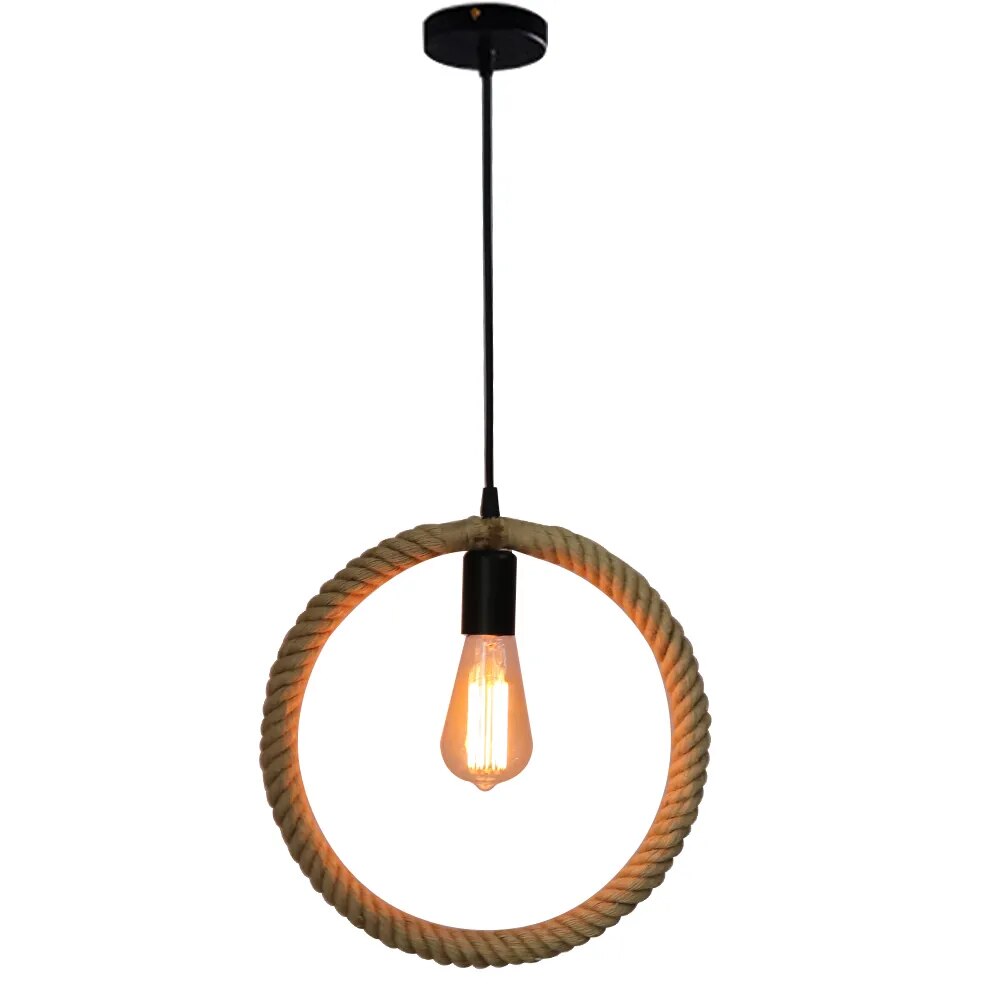 Luminaire Suspension Corde Déco-exotique.fr