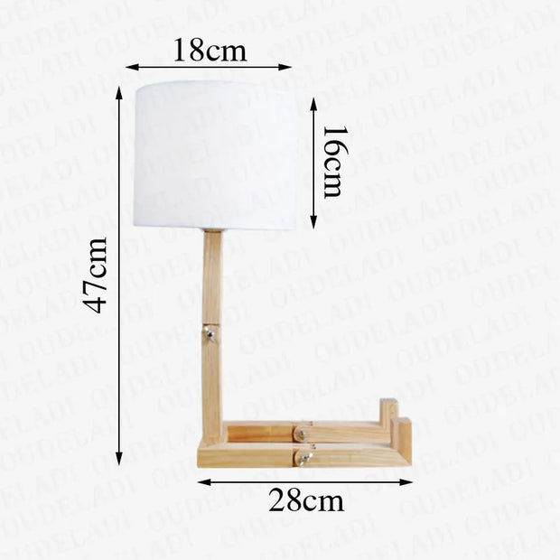 Lampe Bonhomme Bois Déco-exotique.fr