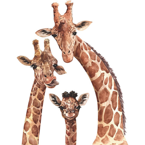 Stickers Girafe Famille Déco-exotique.fr