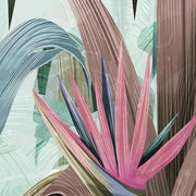 Papier peint Panoramique Jungle Plantes Tropicales Déco-exotique.fr