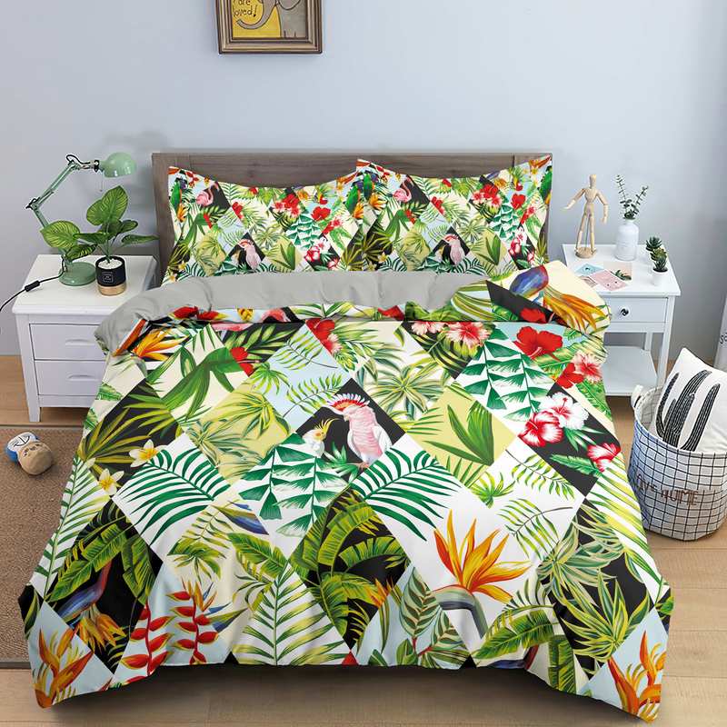 Housse de couette Tropical Équateur Déco-exotique.fr