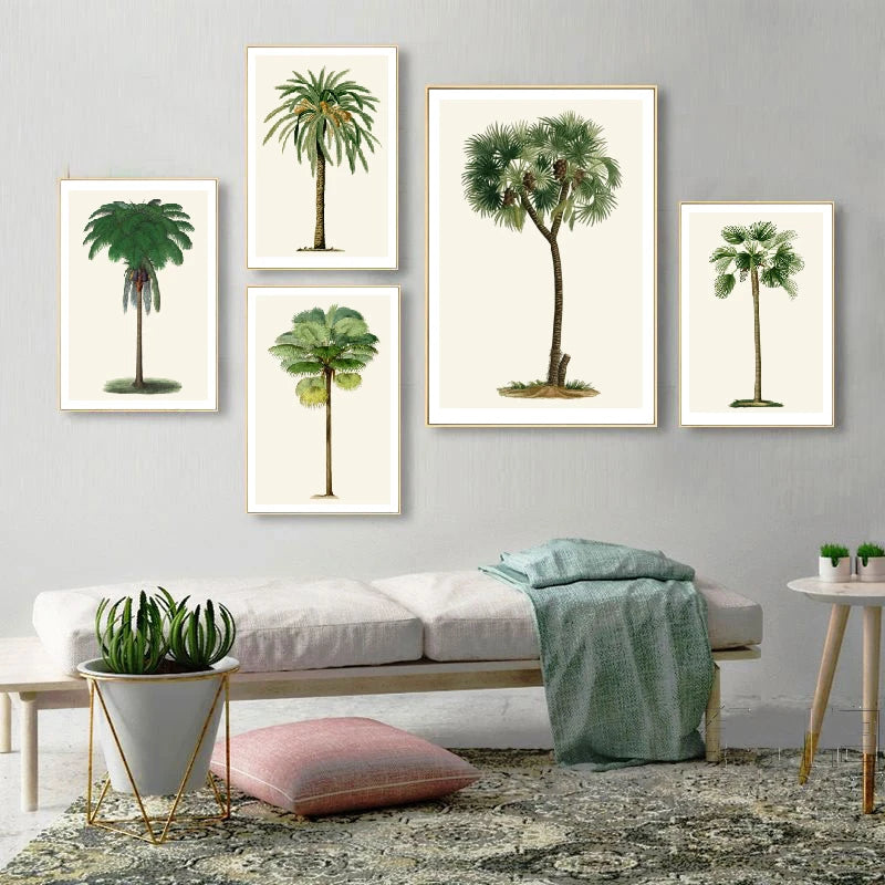 Poster Tropical Palm Déco-exotique.fr