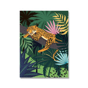 Affiche Animaux Jungle Tropicale Déco-exotique.fr