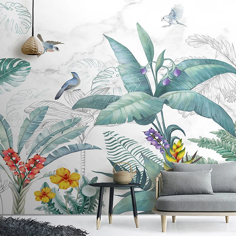 Papier peint Tropical Exotisme Déco-exotique.fr