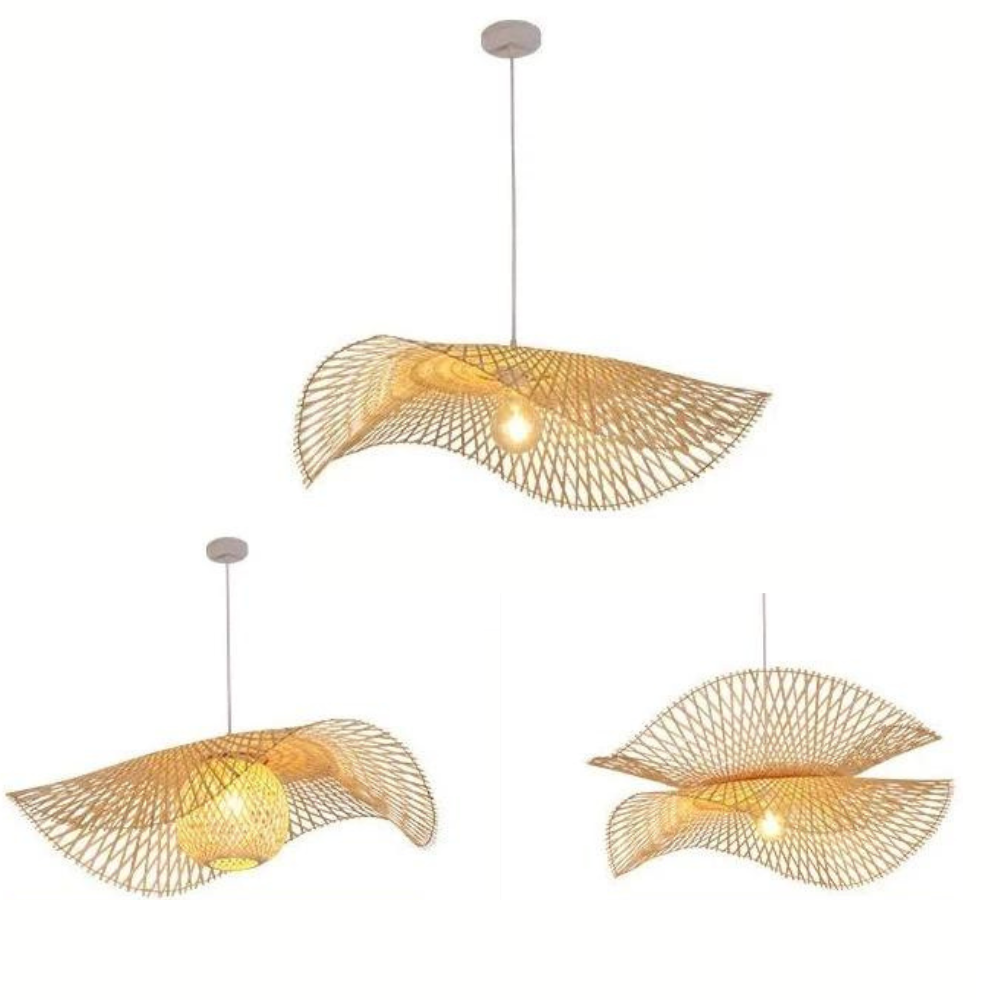 Luminaire Bambou Rotin Déco-exotique.fr