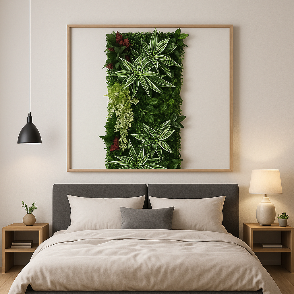 Mur Végétal Intérieur Artificiel- Déco Exotique