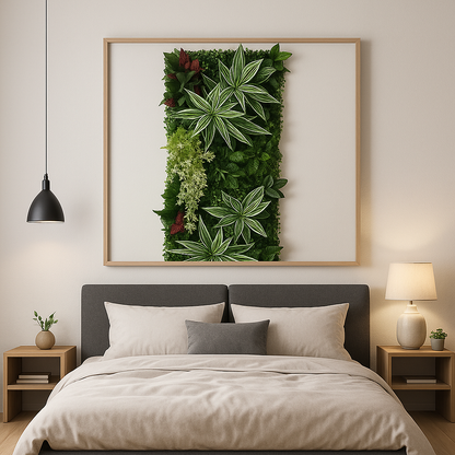 Mur Végétal Intérieur Artificiel- Déco Exotique