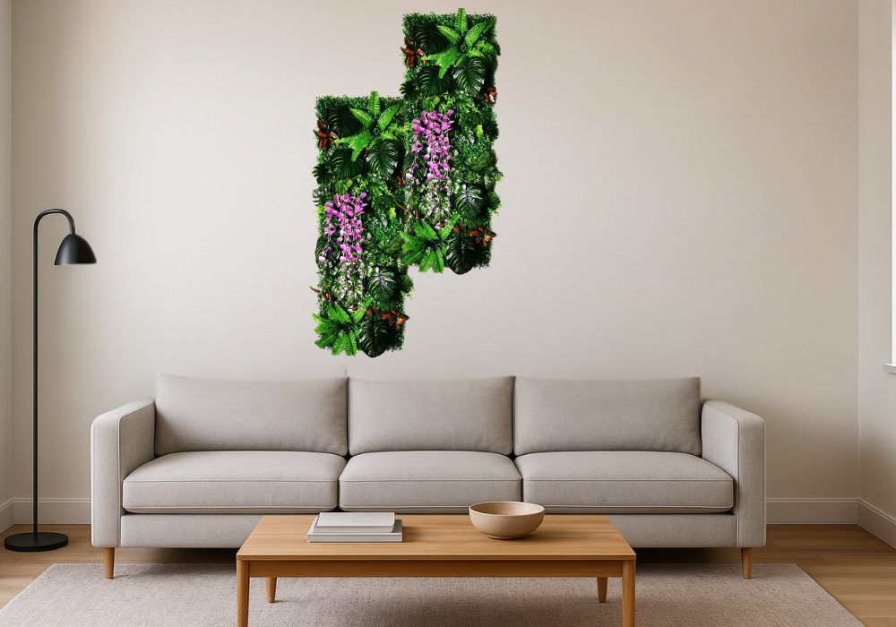 Mur Végétal Synthétique- Déco Exotique