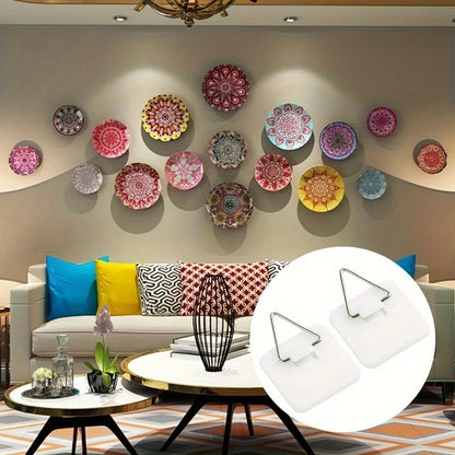 Porte Assiette Mural Adhesif-Déco Exotique