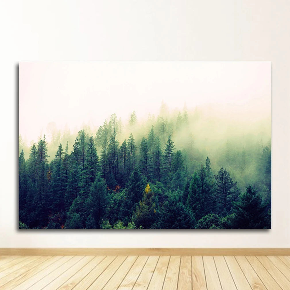 Poster Forêt-Déco Exotique