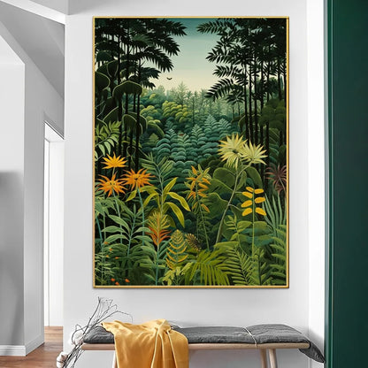 Poster Jungle Style Suuréaliste-Déco Exotique