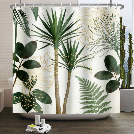 Rideau de douche Jungle des Tropiques-Déco Exotique