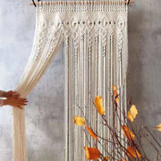 Macramé mural style Rideau Déco-exotique.fr