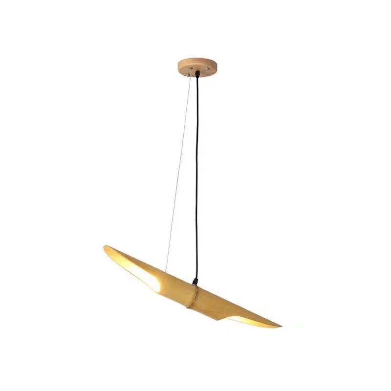 Luminaire Naturel Tube Bambou Déco-exotique.fr