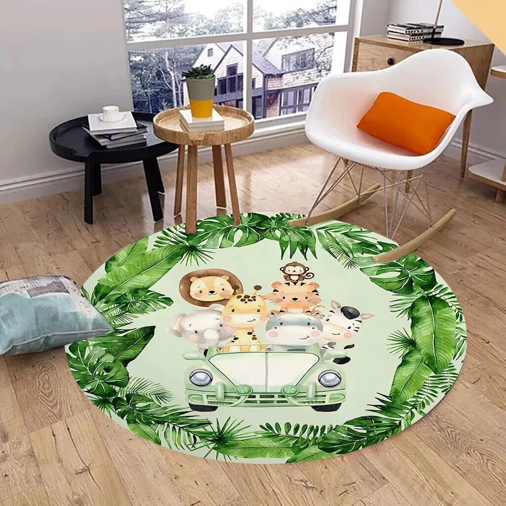 Tapis Safari Bébé Jeep-Déco Exotique