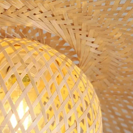 Luminaire Bambou Rotin Déco-exotique.fr