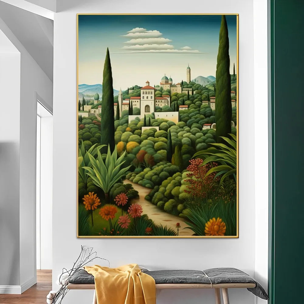 Poster Jungle Style Suuréaliste-Déco Exotique