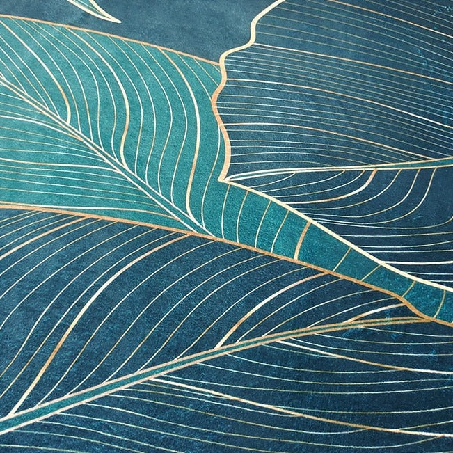 Tapis Jungle Feuille Déco-exotique.fr