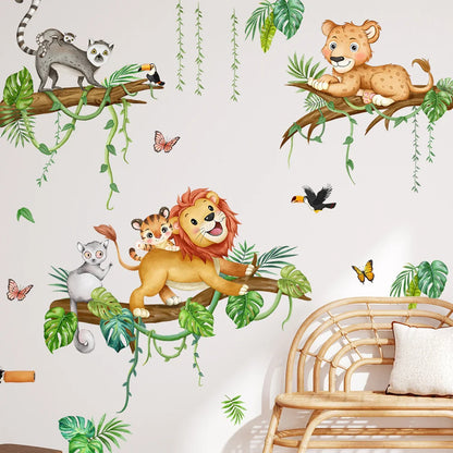 Stickers Muraux Chambre Bébé Animaux Déco-exotique.fr