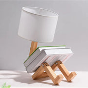 Lampe Bonhomme Bois Déco-exotique.fr