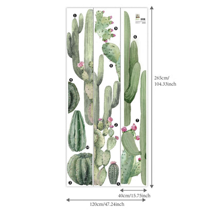 Stickers Cactus Géant Déco-exotique.fr
