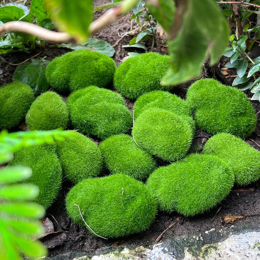 Boule de Mousse Artificielle- Déco Exotique