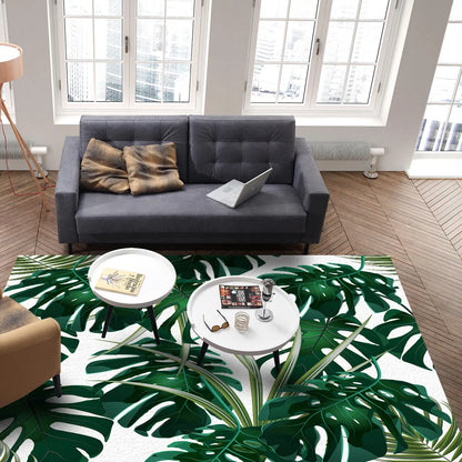 Tapis Jungle Feuille Monstera Déco-exotique.fr