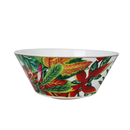 Vaisselle Tropicale Chic-Déco Exotique