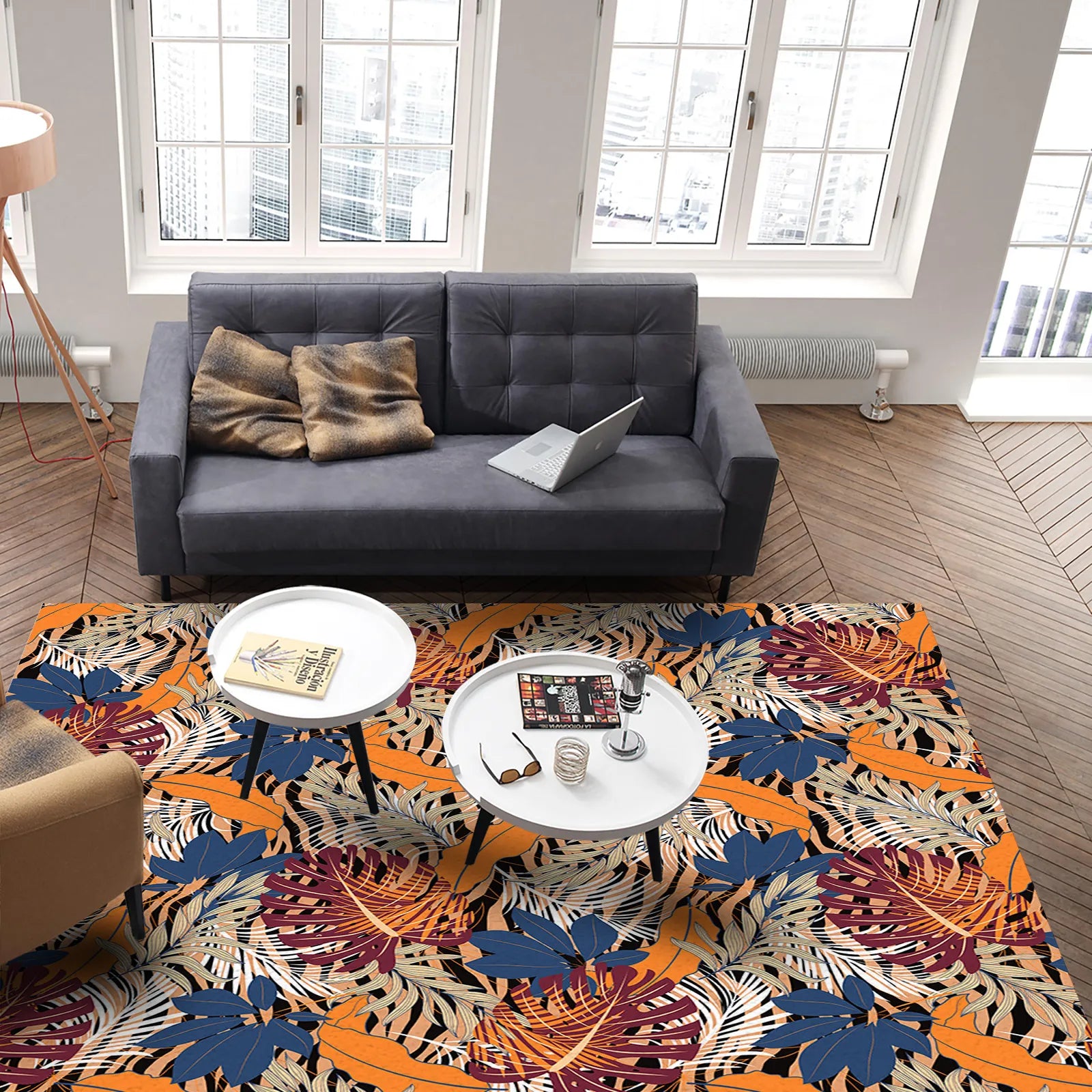 Tapis Jungle Automnale Déco-exotique.fr