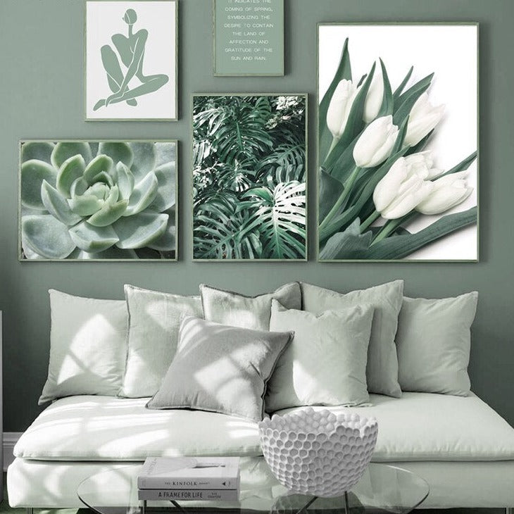 Affiche Jungle Plantes Déco-exotique.fr
