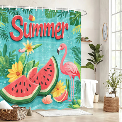 Rideau de douche Tropical Summer
