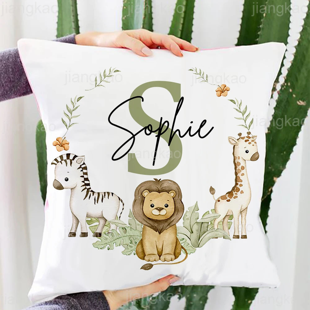 Coussin Jungle Personnalisable