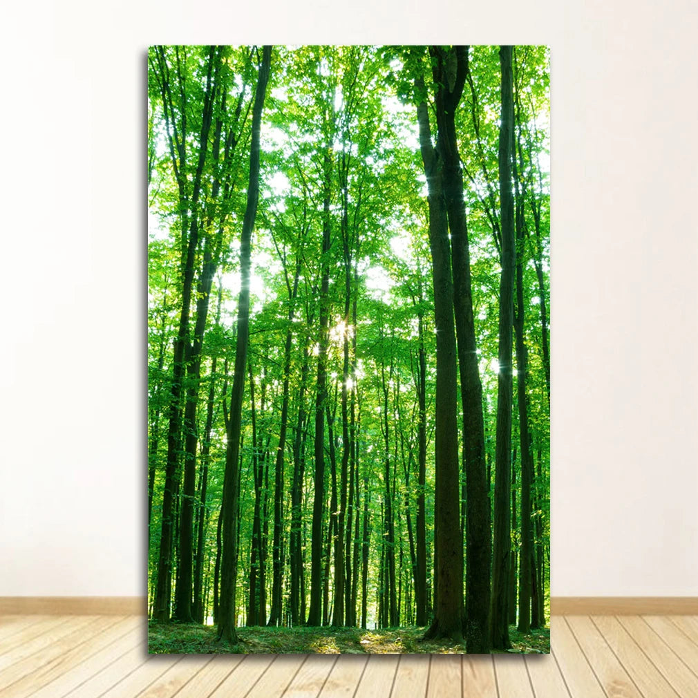 Poster Forêt-Déco Exotique