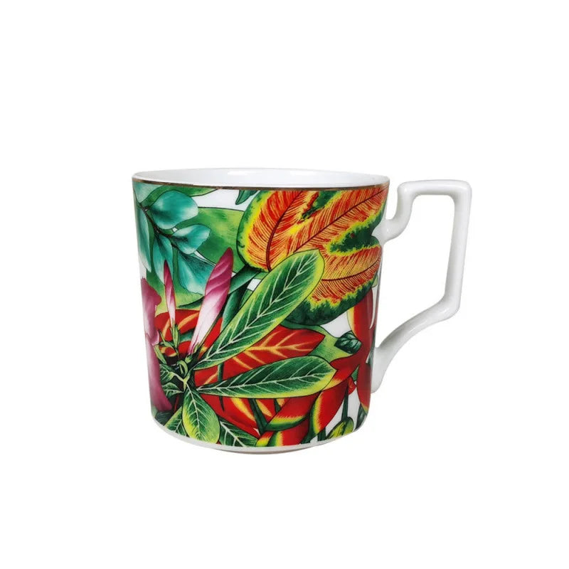 Vaisselle Tropicale Chic-Déco Exotique