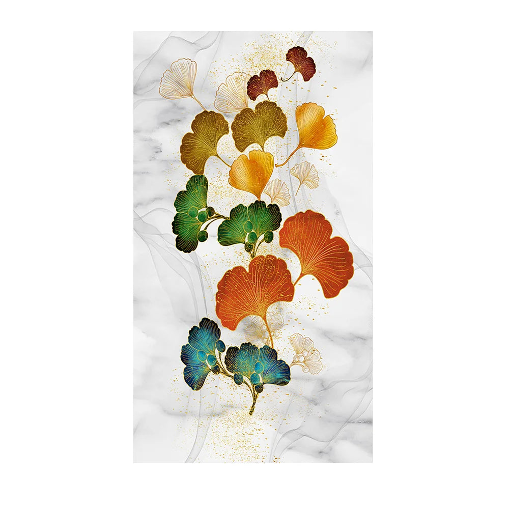 Affiche Ginkgo Coloré-Déco Exotique