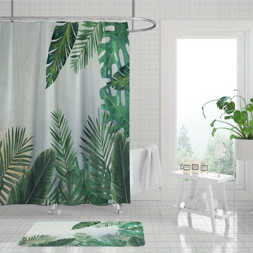 Rideau de Douche Junge + Accessoires-Déco Exotique