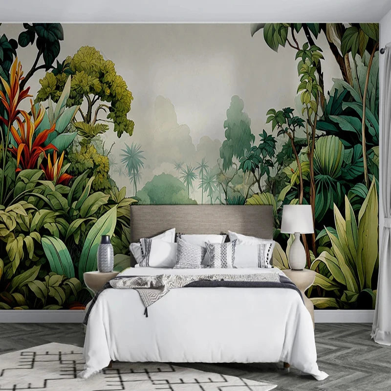 Papier peint Forêt Tropicale Déco-exotique.fr