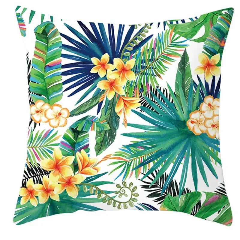 Coussin Tropical Vanilla Déco-exotique.fr