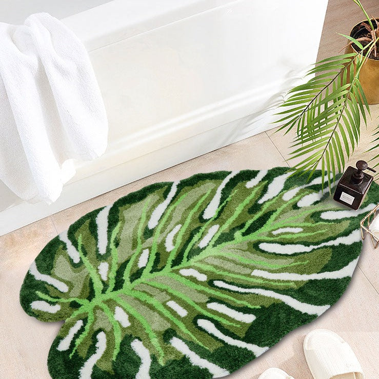 Tapis Feuille Déco-exotique.fr