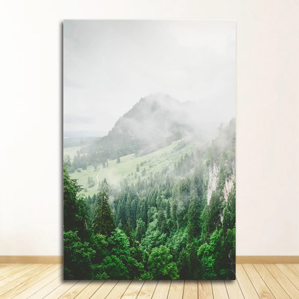 Poster Forêt-Déco Exotique