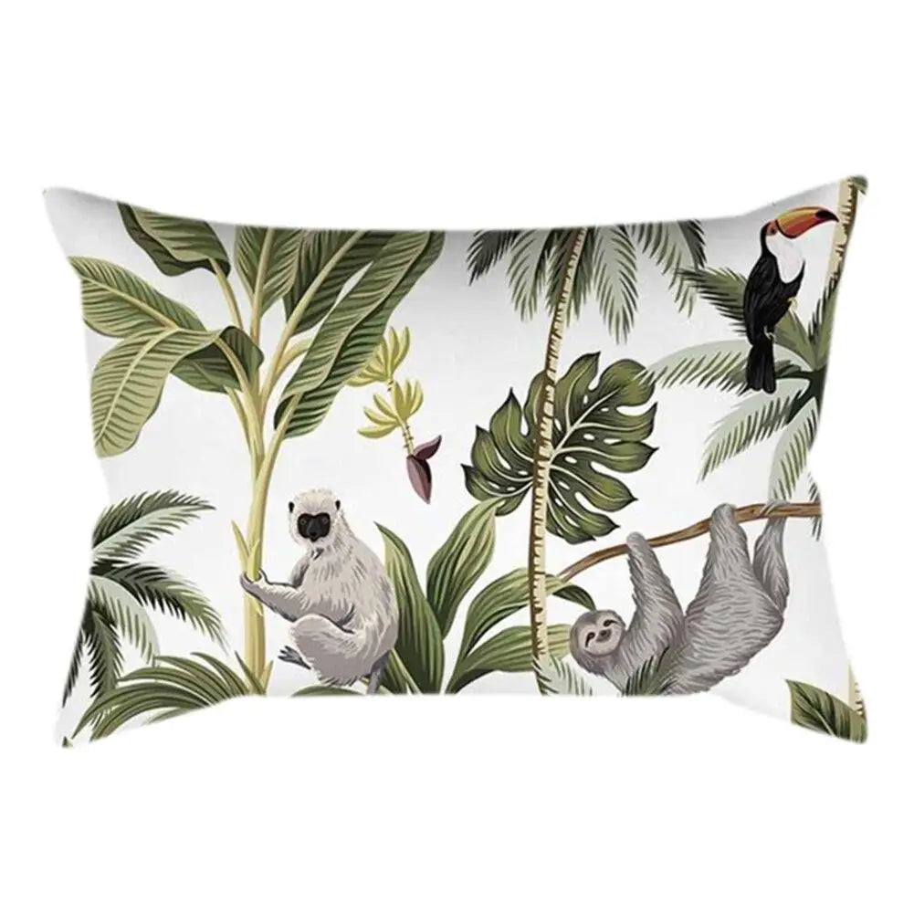 Coussin Animaux Jungle Élégant Déco-exotique.fr