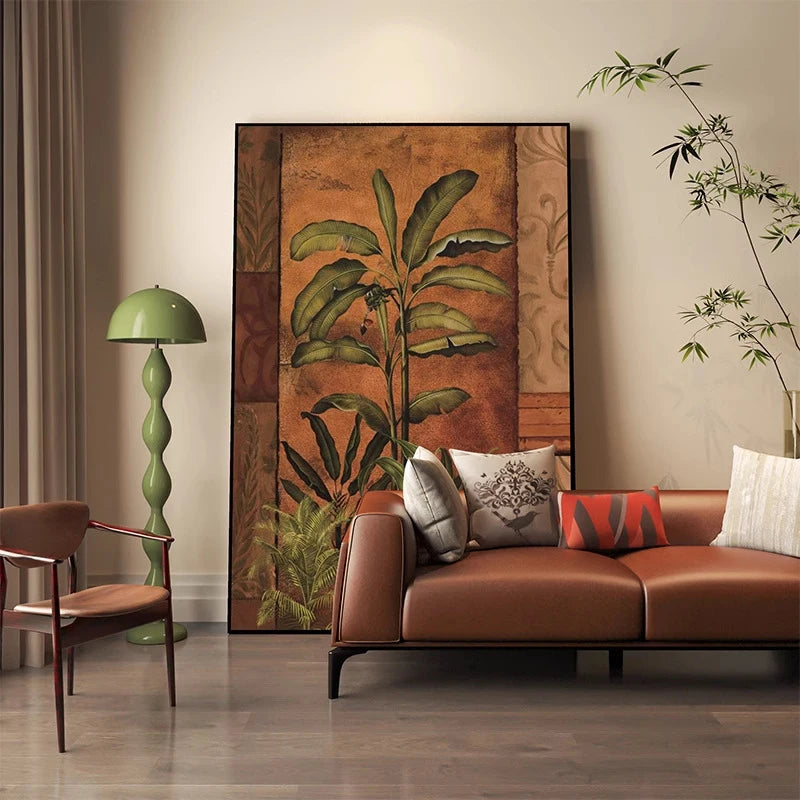 Affiche Tropicale Vintage-Déco Exotique