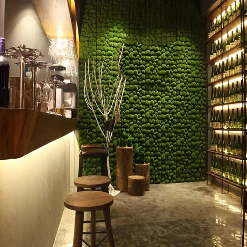 Panneau Mousse Végétale Artificielle- Déco Exotique