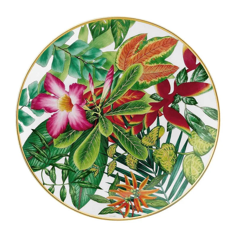 Vaisselle Tropicale Chic-Déco Exotique