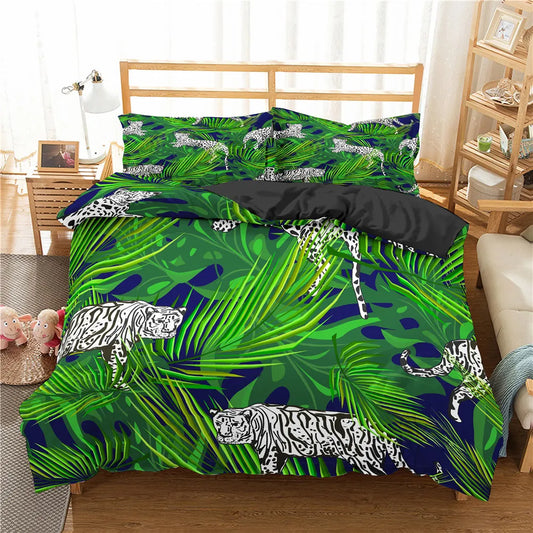 Housse de couette Jungle Kinabalu Déco-exotique.fr