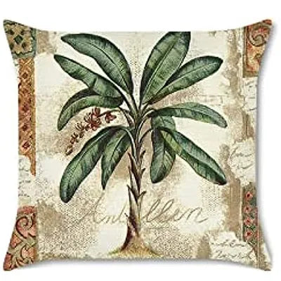 Coussin Jungle Vintage Déco-exotique.fr