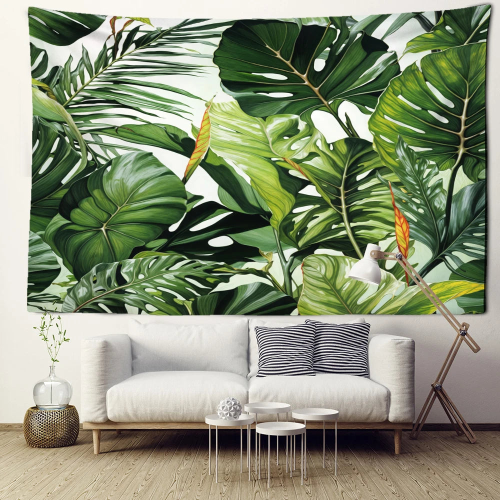 Tenture Feuillage Exotique- Déco Exotique