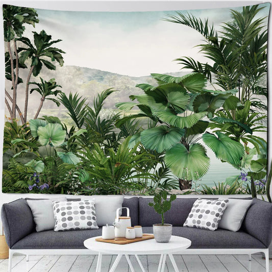 Tenture Murale Feuillage Jungle Déco-exotique.fr