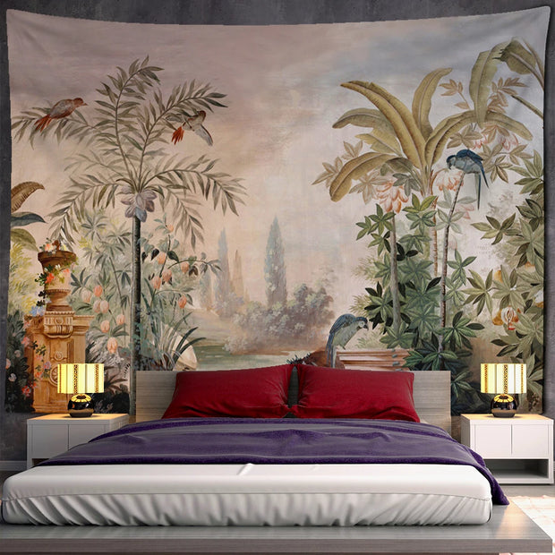 Tenture murale Décor Jungle Déco-exotique.fr